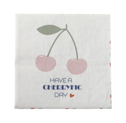 Serviettes - Cherry