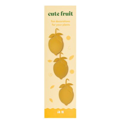 Déco pour plante - Citrons (3pcs)