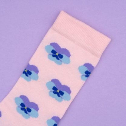 Chaussettes - Pensées