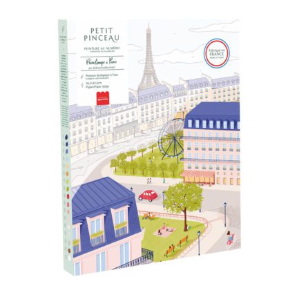 Kit peinture au numéro - Printemps à Paris