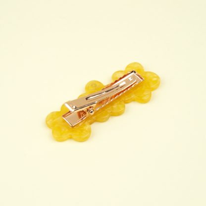 Barrette à cheveux - Bouton d'or