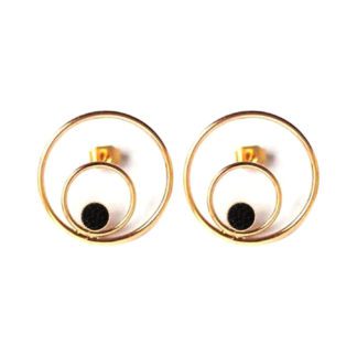 Boucles d'oreilles – Nini noir
