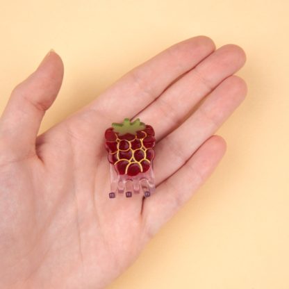 Pince à cheveux - Framboise mini