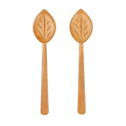 Couverts à salade - Feuille (2pcs)