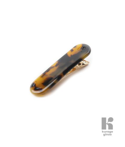 Barrette arrondie - Écaille
