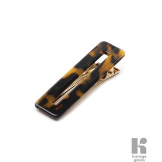 Barrette rectangle - Écaille