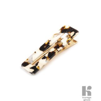 Barrette rectangle - Latte