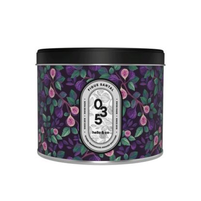 Bougie métal – Figue Santal M