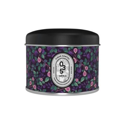 Bougie métal – Figue Santal S