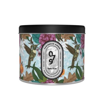 Bougie métal – Caribbean Amber M