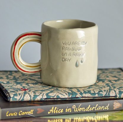 Mini mug Cloudy - Rainbow