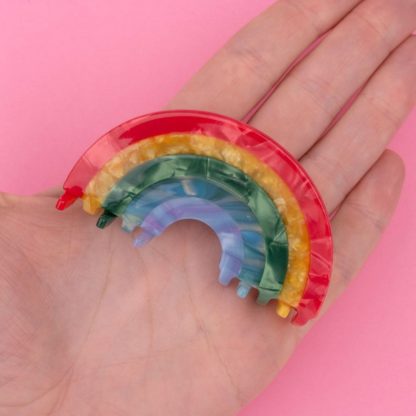 Pince à cheveux - Arc-en-ciel
