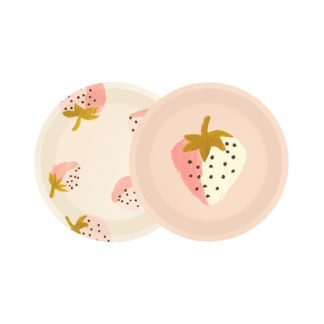 Dessous de verre - Fraises (2pcs)