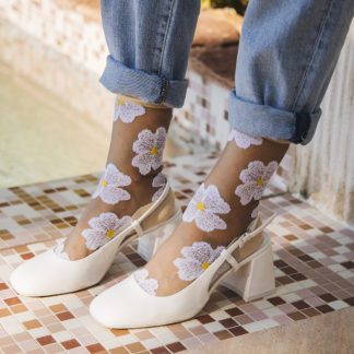 Chaussettes - Murano Crème