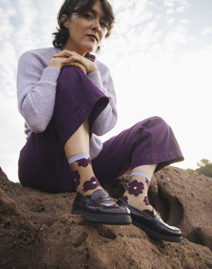 Chaussettes - Murano Violet