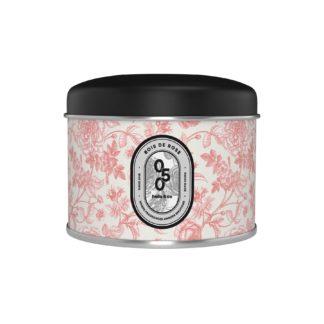 Bougie métal – Bois de Rose S