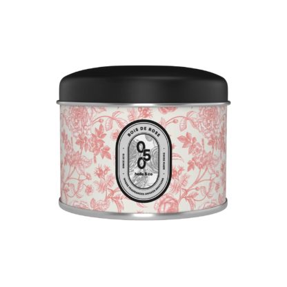 Bougie métal – Bois de Rose S