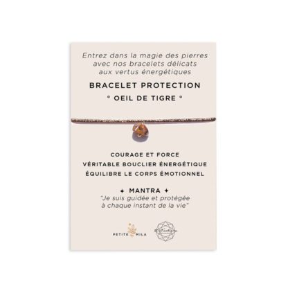 Bracelet énergétique – Oeil du tigre