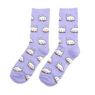 Chaussettes - Chat fantôme