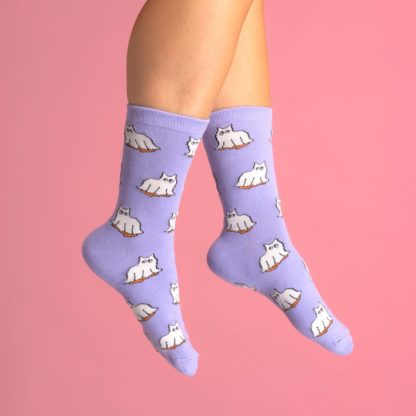 Chaussettes - Chat fantôme