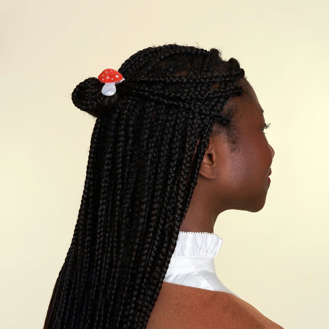 Pince à cheveux - Champignon mini