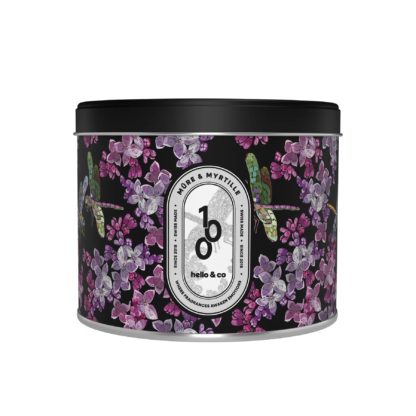 Bougie métal – Mûre Myrtille M