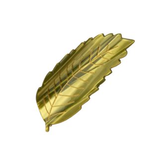 Pince à cheveux - Feuille verte