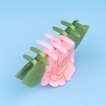 Pince à cheveux - Pivoine XL