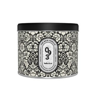 Bougie métal – Thé Noir Vanille M