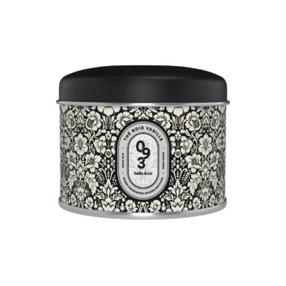 Bougie métal – Thé Noir Vanille S