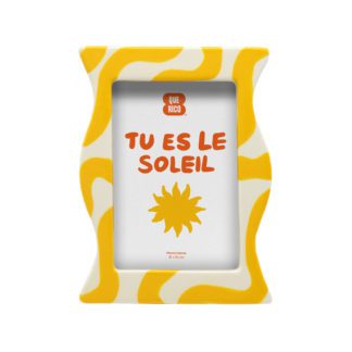 Cadre photo - Francisco jaune