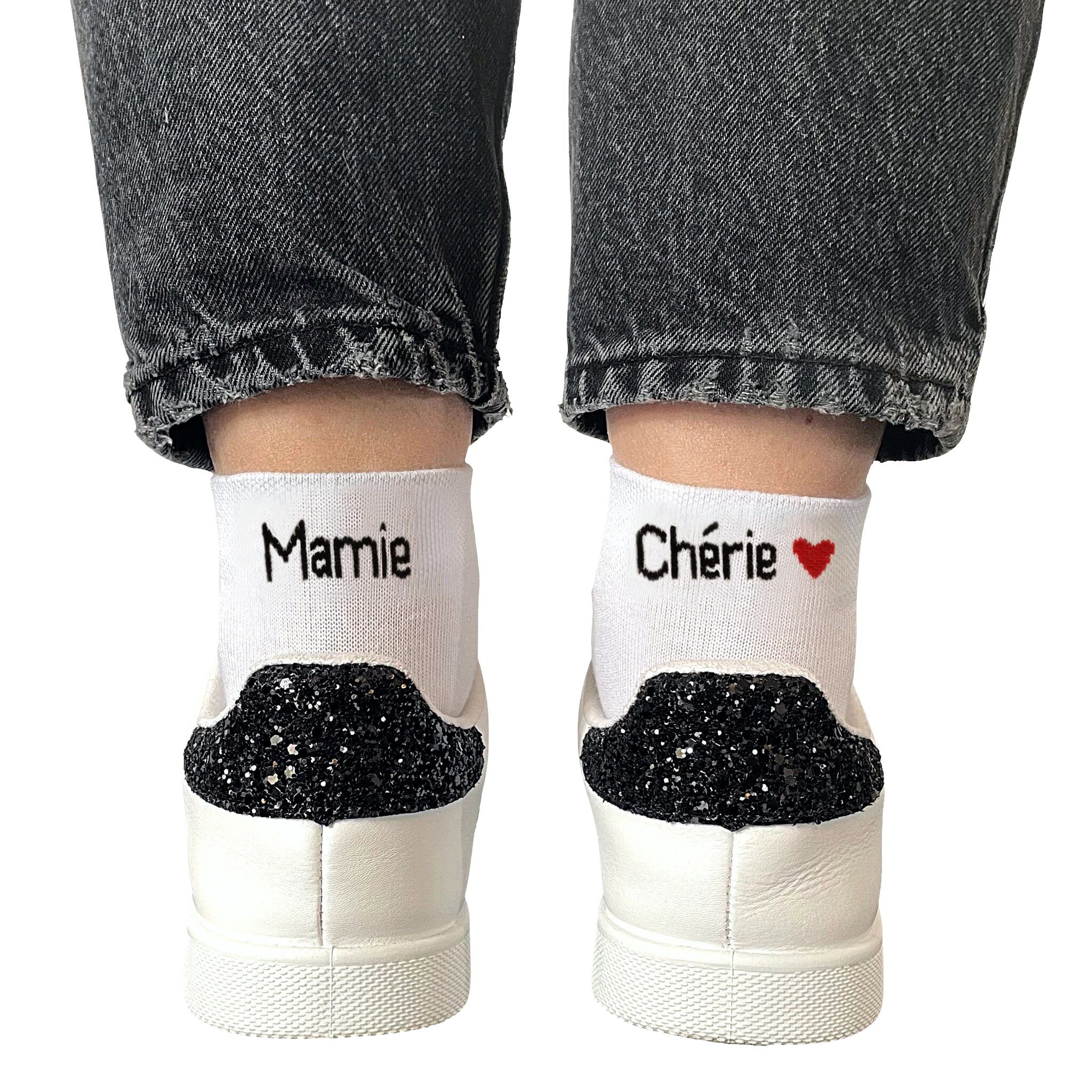 Chaussettes dépareillées - Mamie Chérie