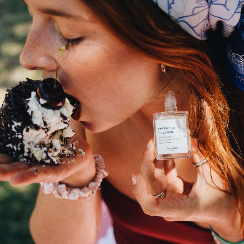 Parfum roll-on - Cerise sur le gâteau