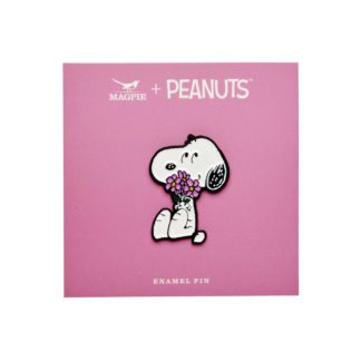 Pin's Snoopy - Flowers