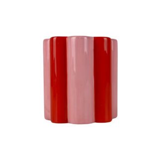 Cache-pot - Gracia rose & rouge