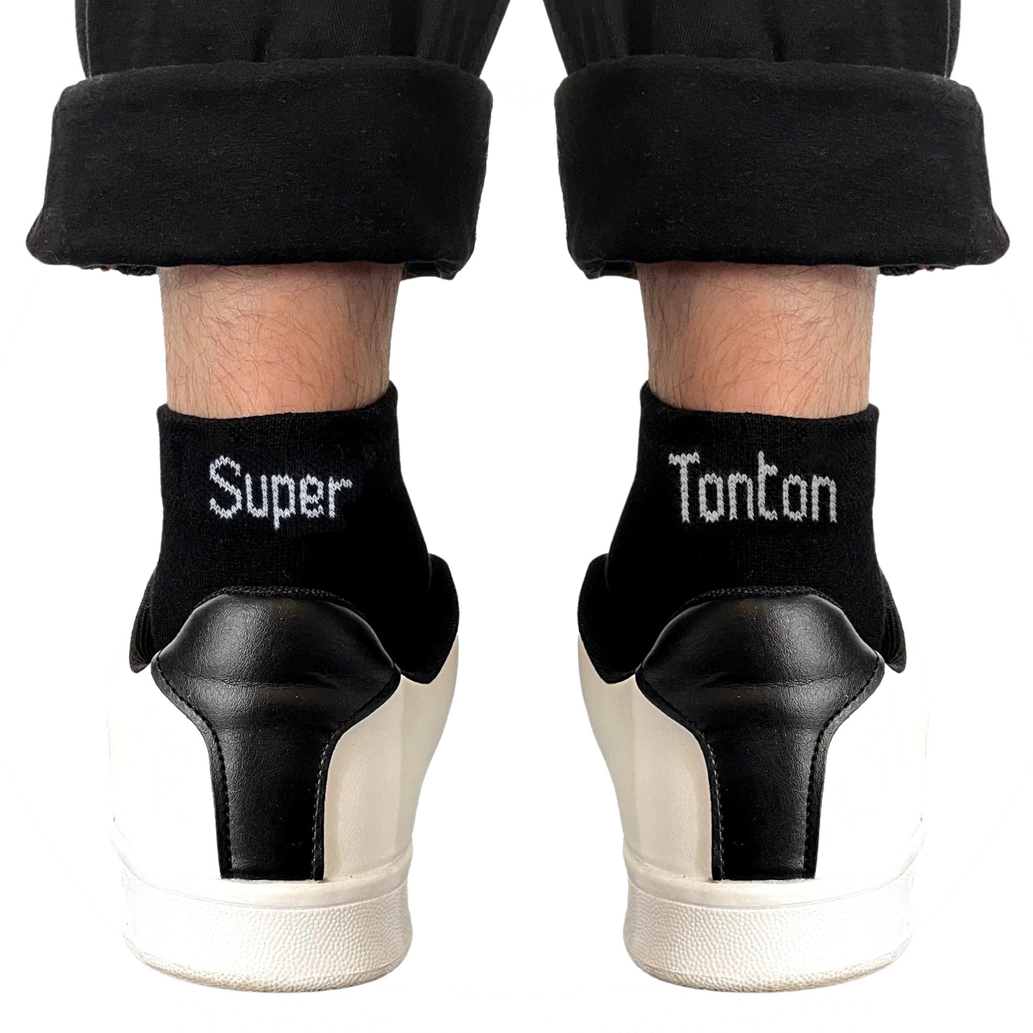 Chaussettes dépareillées - Super Tonton