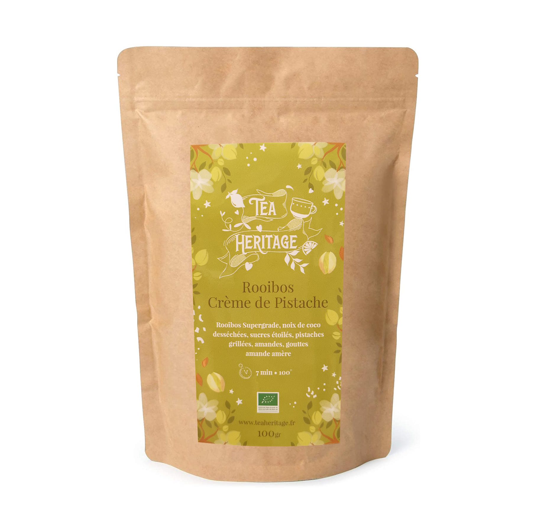 Thé en vrac - Crème de Pistache