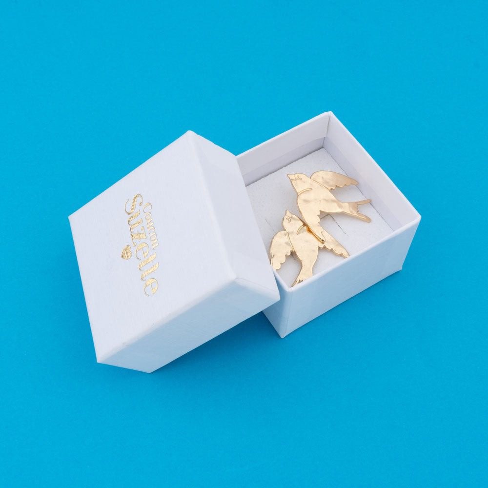 Boucles d'oreilles - Hirondelle