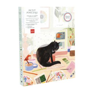 Kit peinture au numéro - Pause du chat