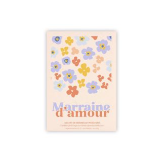 Sachet de graines - Marraine d'amour