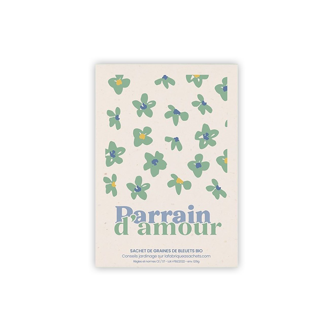 Sachet de graines - Parrain d'amour