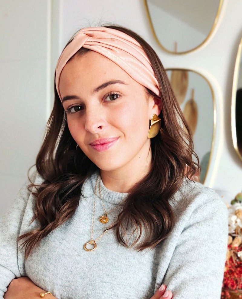 Headband - Irisé blush