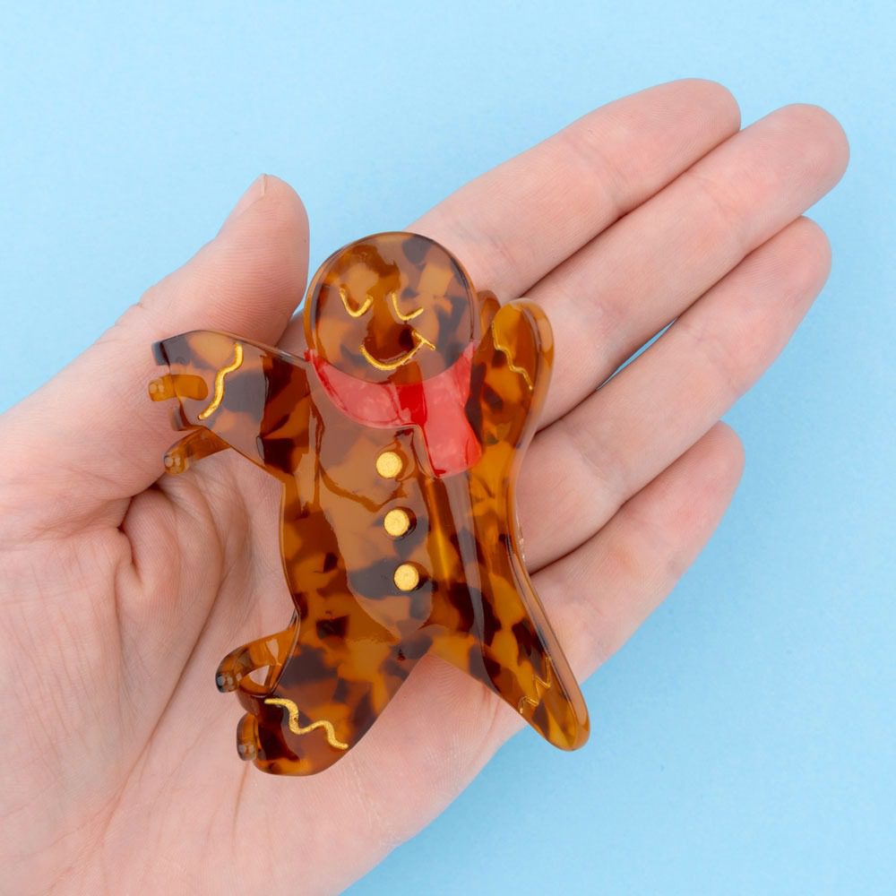 Pince à cheveux - Pain d'épices