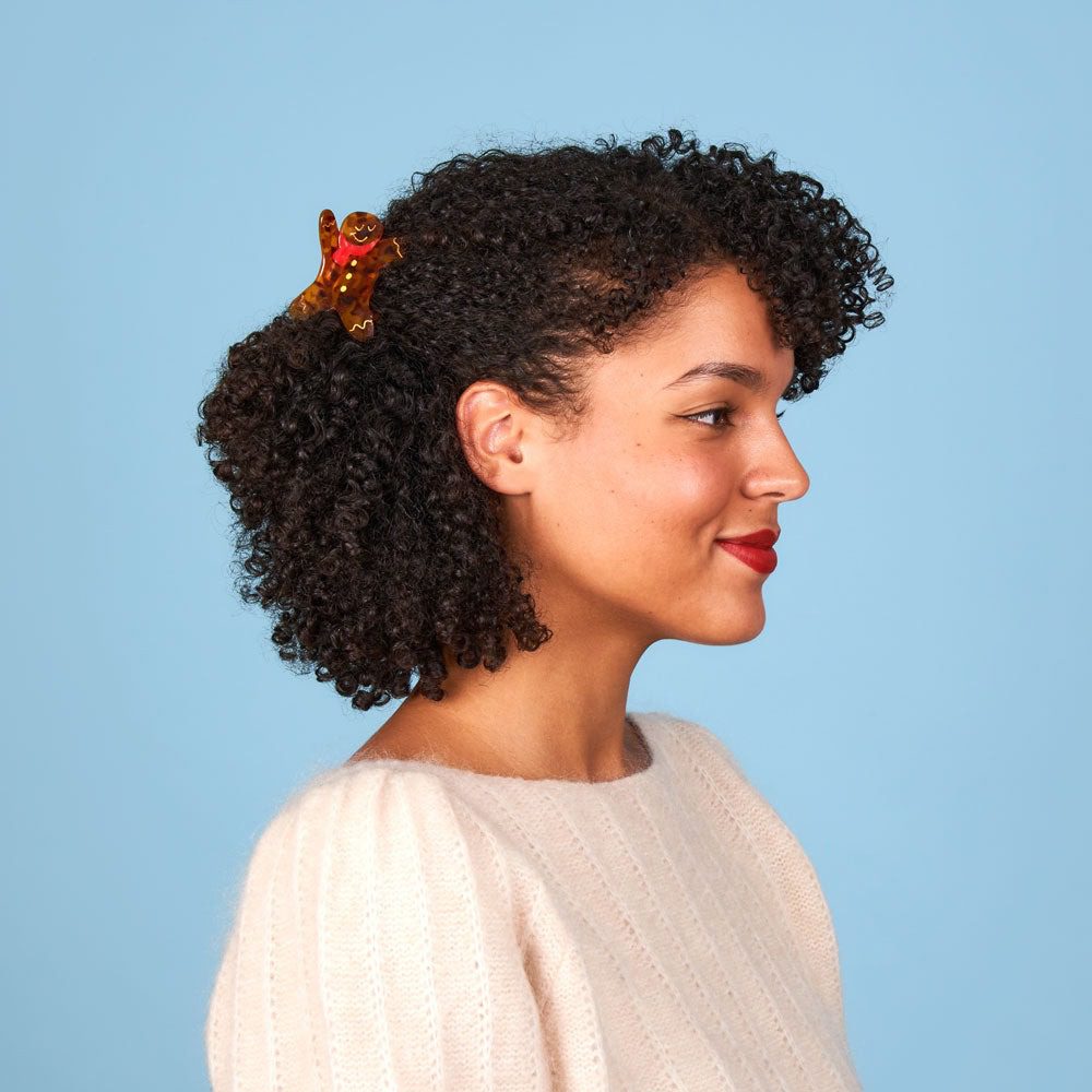 Pince à cheveux - Pain d'épices