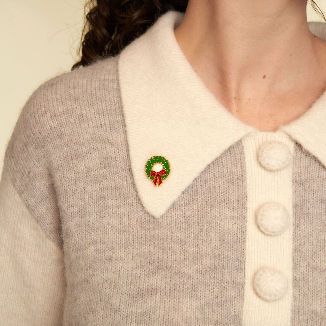 Pin’s – Couronne sapin