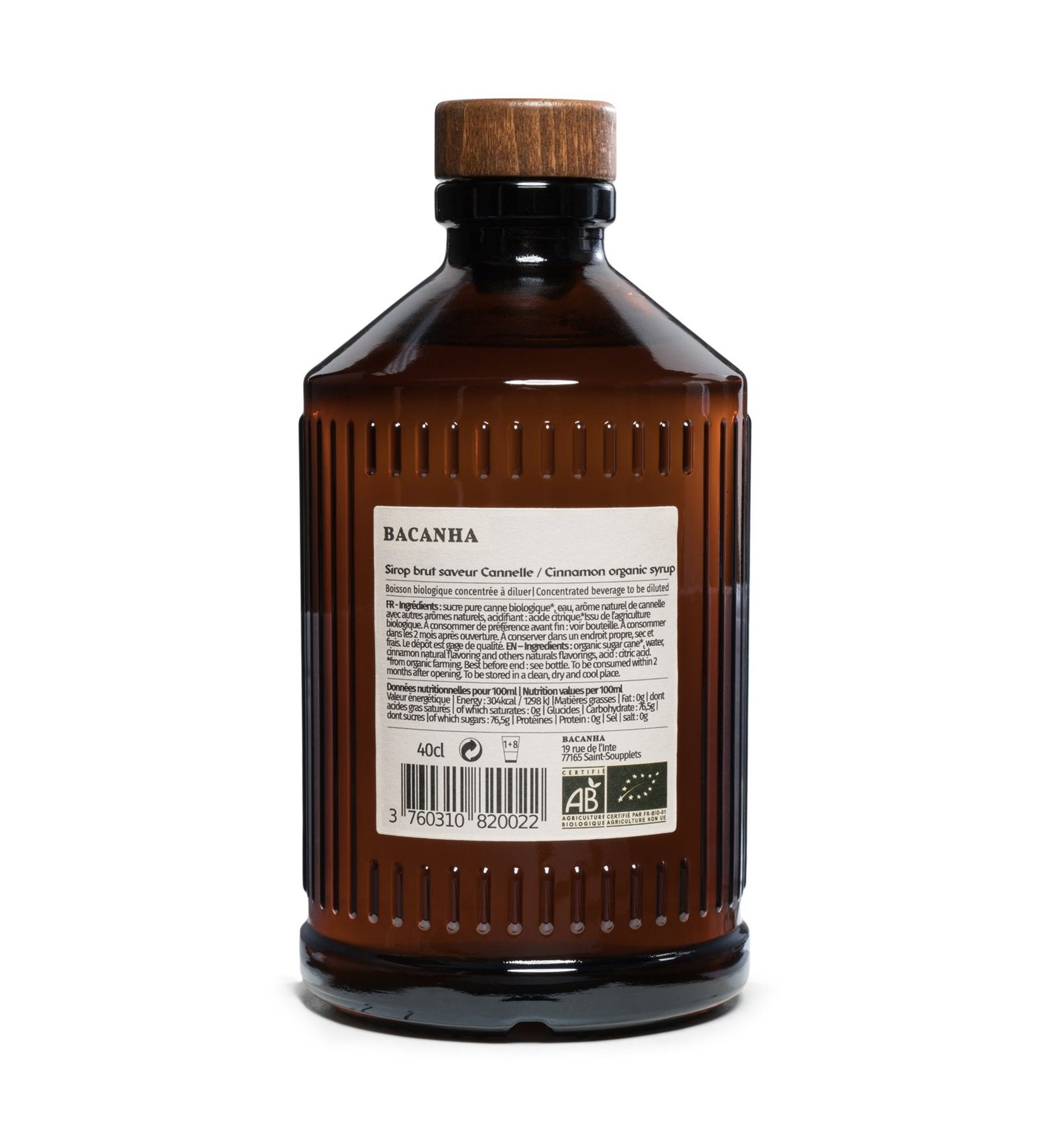 Sirop bio - Cannelle