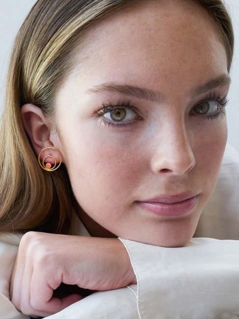 Boucles d'oreilles – Nini corail