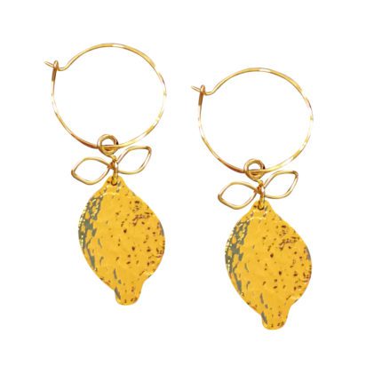 Boucles d'oreilles – Citrons