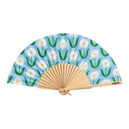 Éventail - Pâquerettes