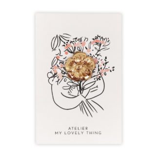 Pin's Lovely – Bouton d'or